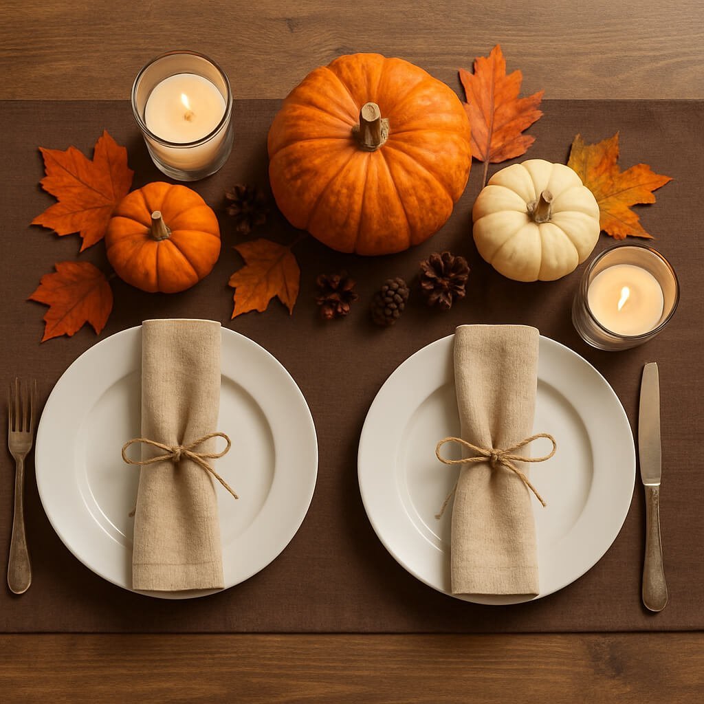 Decorating for Fall with Warm Colors and Cozy Textures - Betsie & Co.