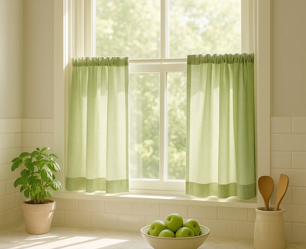 Valances & Café Curtains: How to Measure, Where to Use Them, and Inspiring Ideas - Betsie & Co.