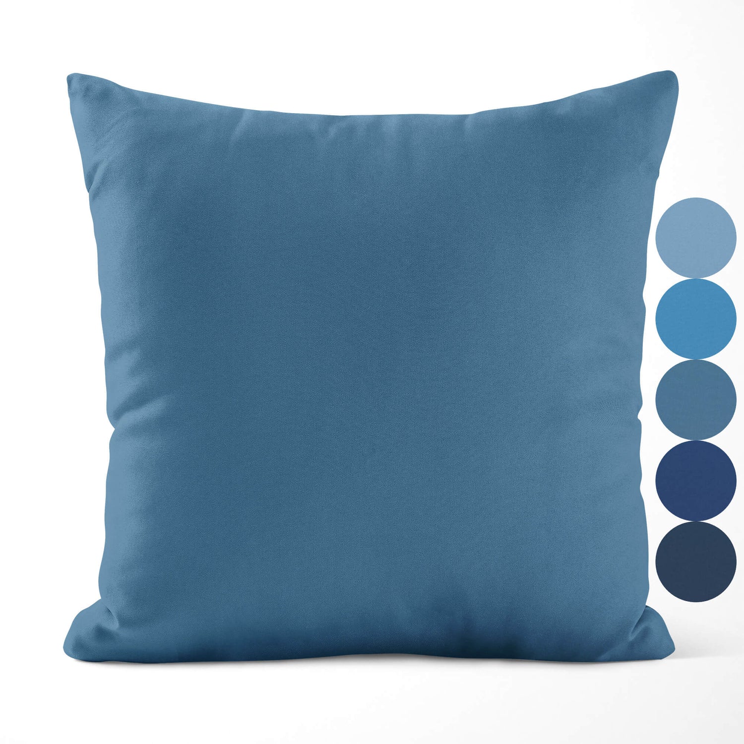 Glacier, Lake, Admiral, American, Navy Blue Throw Pillow Covers and Euro Shams