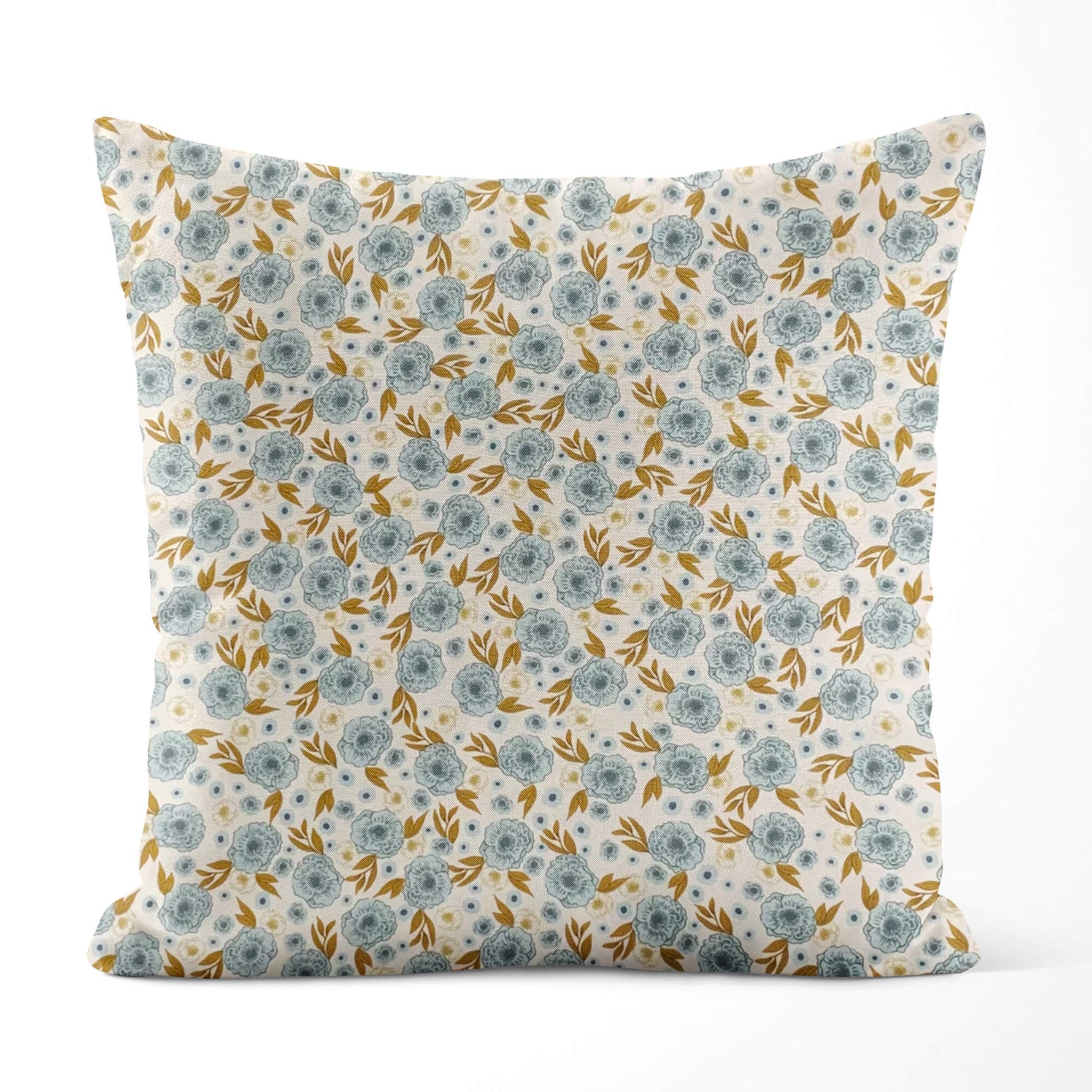 La st Blossom Floral Pillow Covers and Euro Shams natural cream
