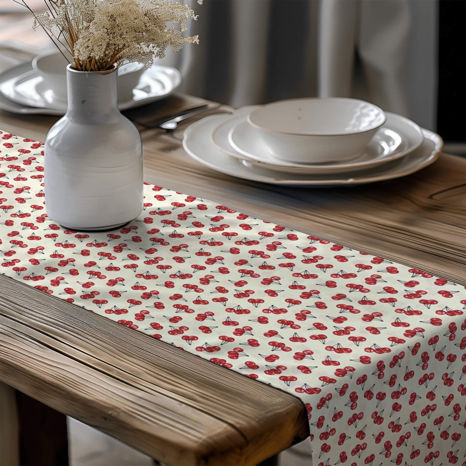 Cherries Galore Table Runners & Placemats – Fun & Colorful