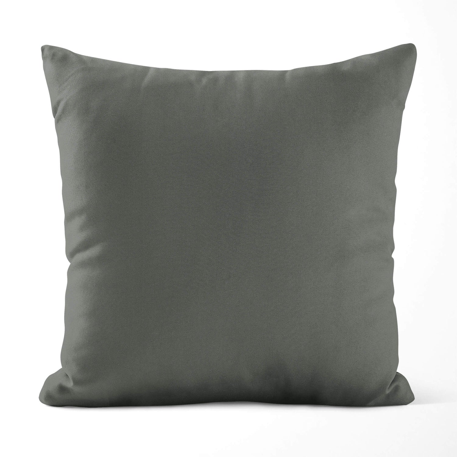 Modern Gray & Black Pillow Covers and Euro Shams – Minimalist Cotton