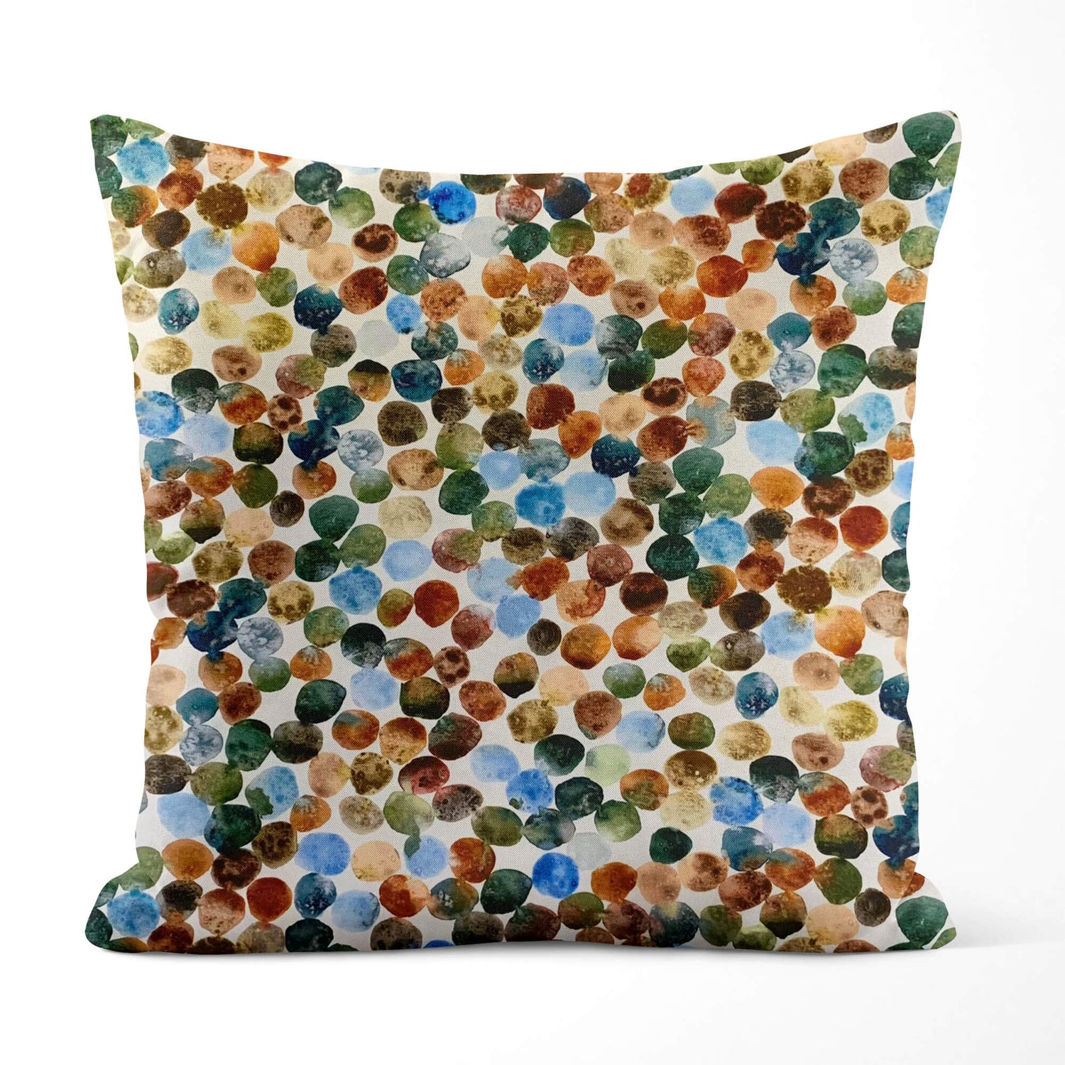 Modern Rock - Inspired Pillow Covers and Euro Shams – Earthy Tones