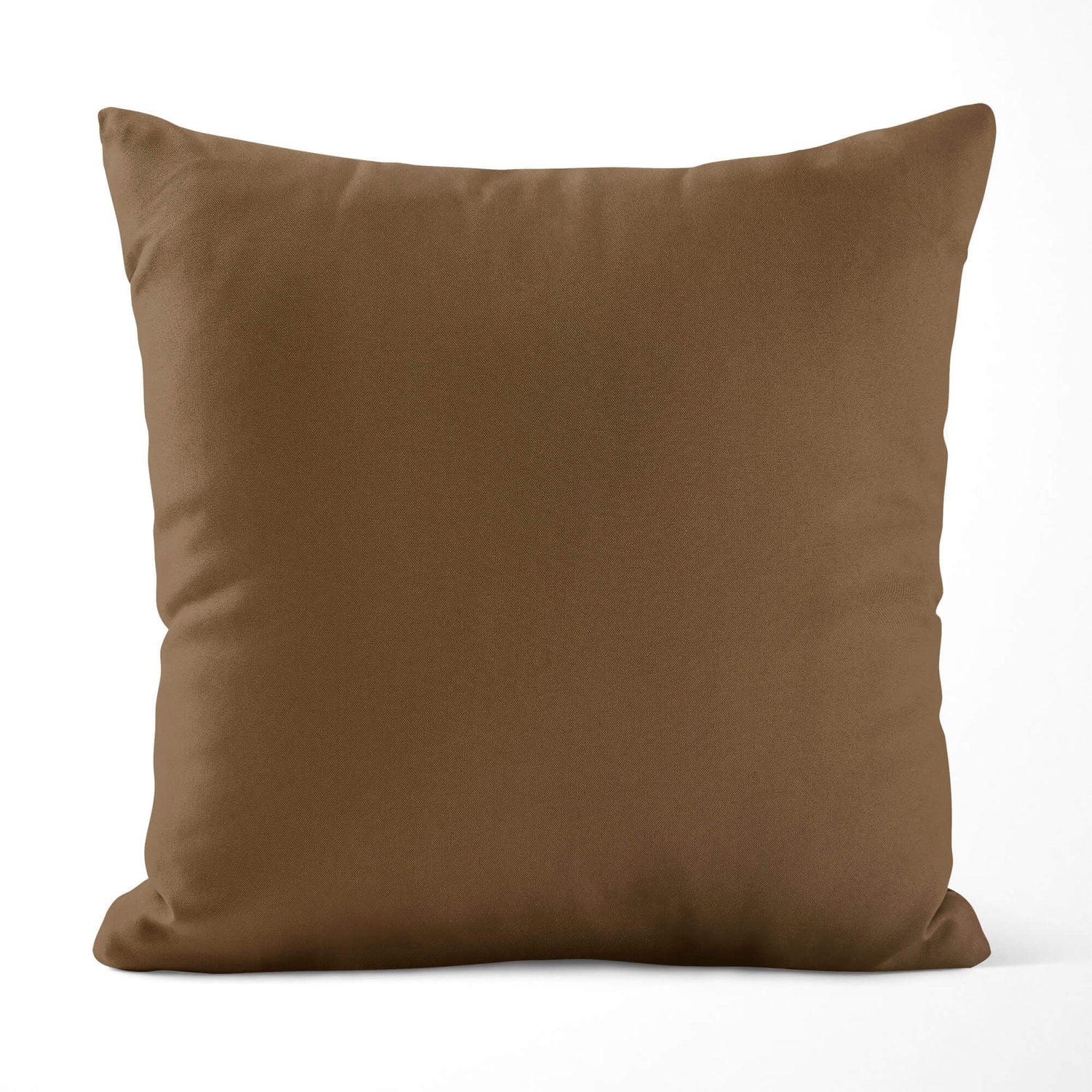 Neutral Brown Cotton Pillow Covers and Euro Shams – Custom Size Options