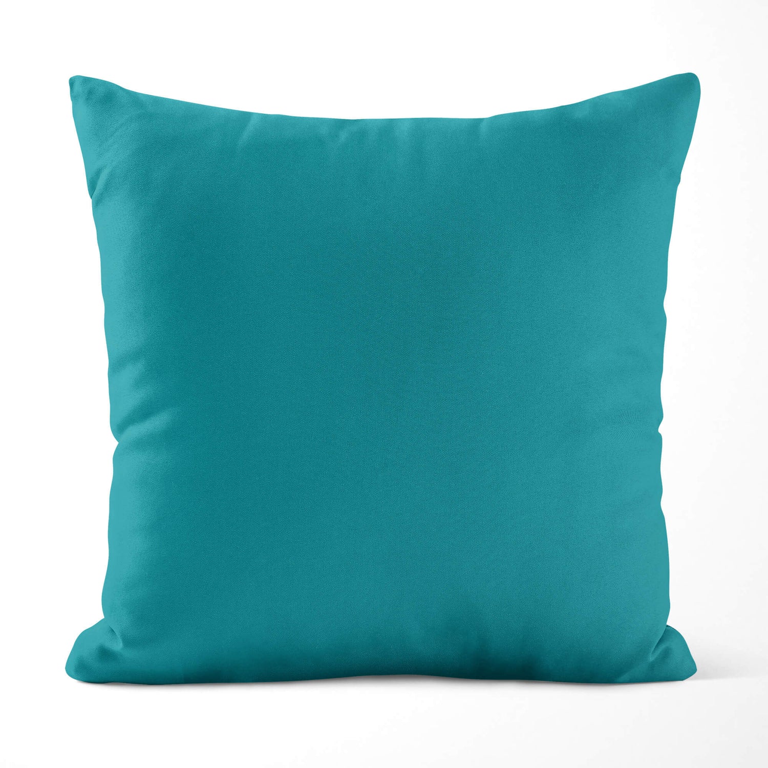 Teal & Aqua Cotton Pillow Covers and Euros Shams – Coastal Custom Sizes