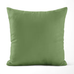 Botanical Green Pillow Covers and Euro Shams – Cotton & Custom Sizes