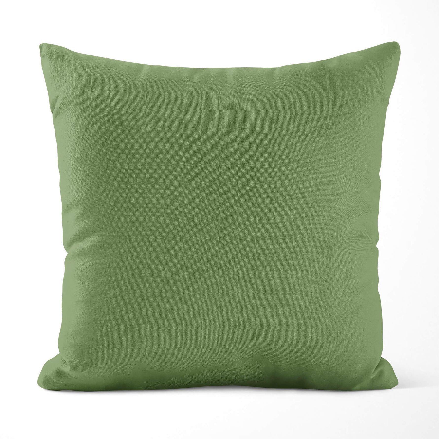 Botanical Green Pillow Covers and Euro Shams – Cotton & Custom Sizes