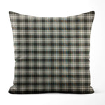 Farmhouse Plaid Pillow Covers – Gray & Black Homespun