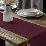 Red Table Runners and Placemats – Vibrant Red, Burgundy & Merlot