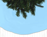 Blue Christmas Tree Skirts – Cobalt to Lapis Shades