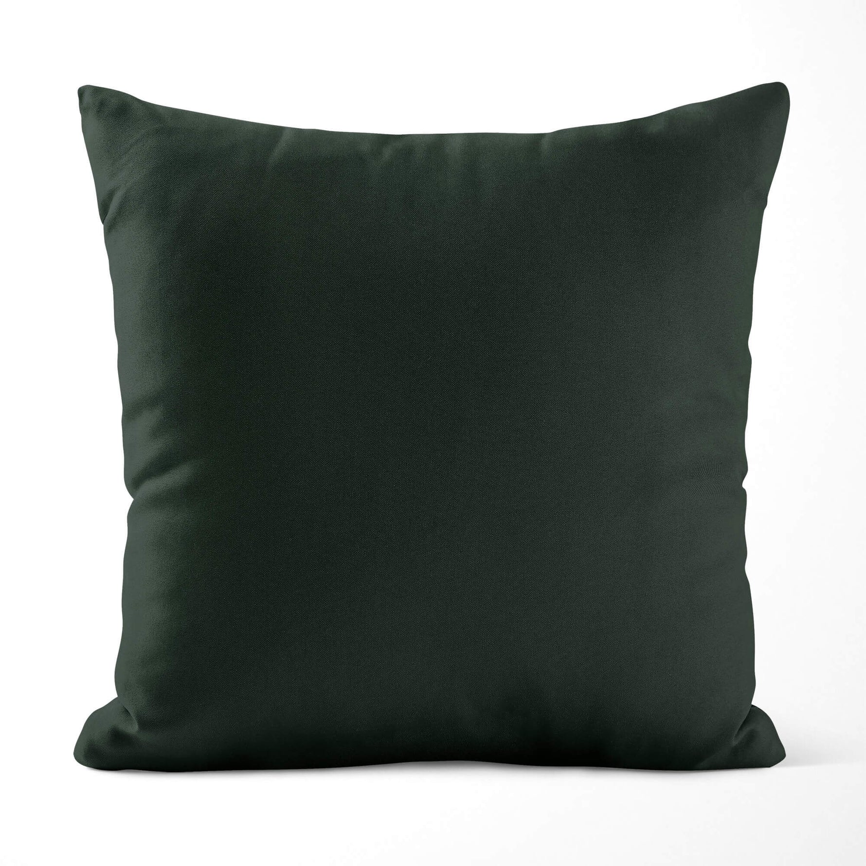 Botanical Green Pillow Covers and Euro Shams – Cotton & Custom Sizes