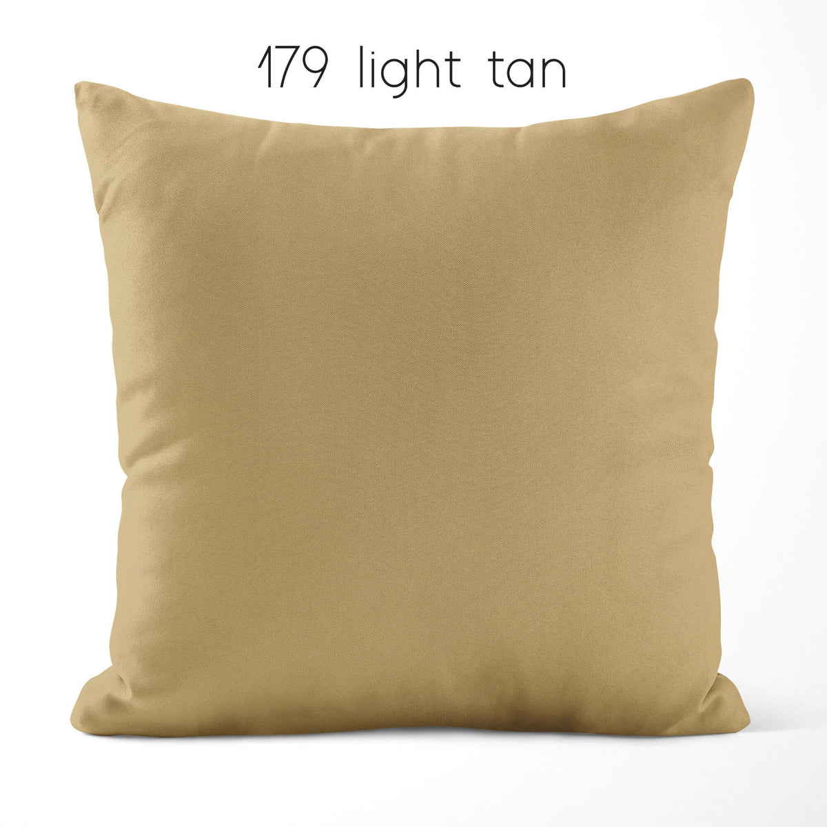 Cream, Tan, Latte, Mocha, and Dark Brown Throw Pillow Covers and Euro Shams