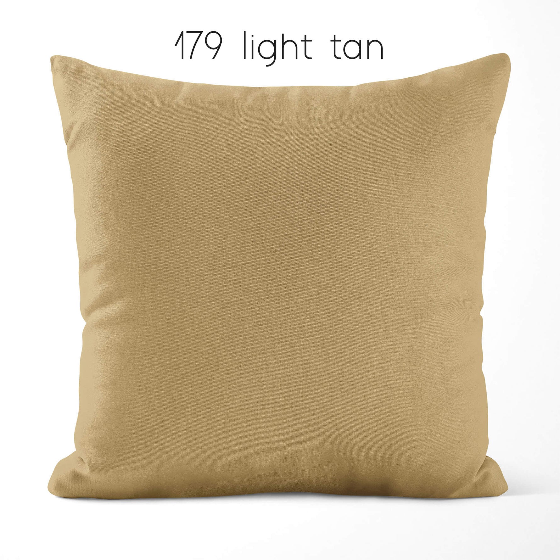 Cream, Tan, Latte, Mocha, and Dark Brown Throw Pillow Covers and Euro Shams