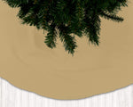 Tan Christmas Tree Skirts – Cream to Mocha Holiday Tones