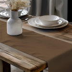 Cream & Brown Table Runners and Placemats – Tan, Mocha & Cocoa Hues