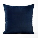 Navy & Tan Plaid Pillow Covers and Euro Shams – Farmhouse Cotton Style