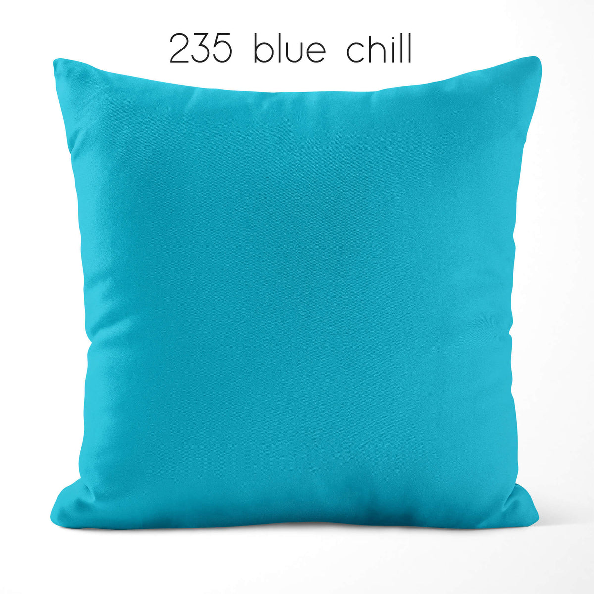 Pool, Blue Chill, Horizon, and Prussian Blue Throw Pillow Covers and Euro Shams