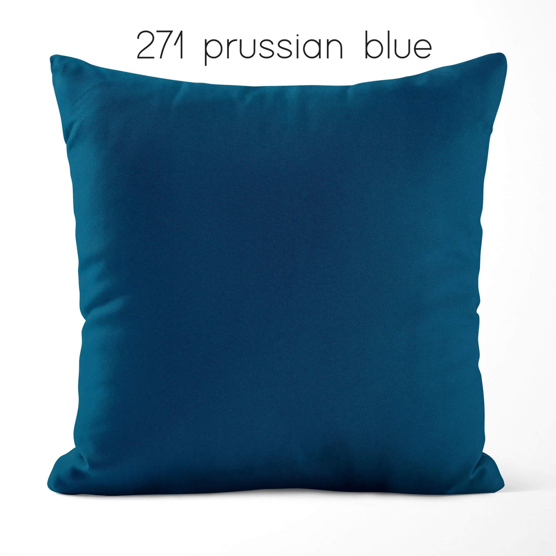 Pool, Blue Chill, Horizon, and Prussian Blue Throw Pillow Covers and Euro Shams