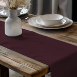 Red Table Runners and Placemats – Vibrant Red, Burgundy & Merlot