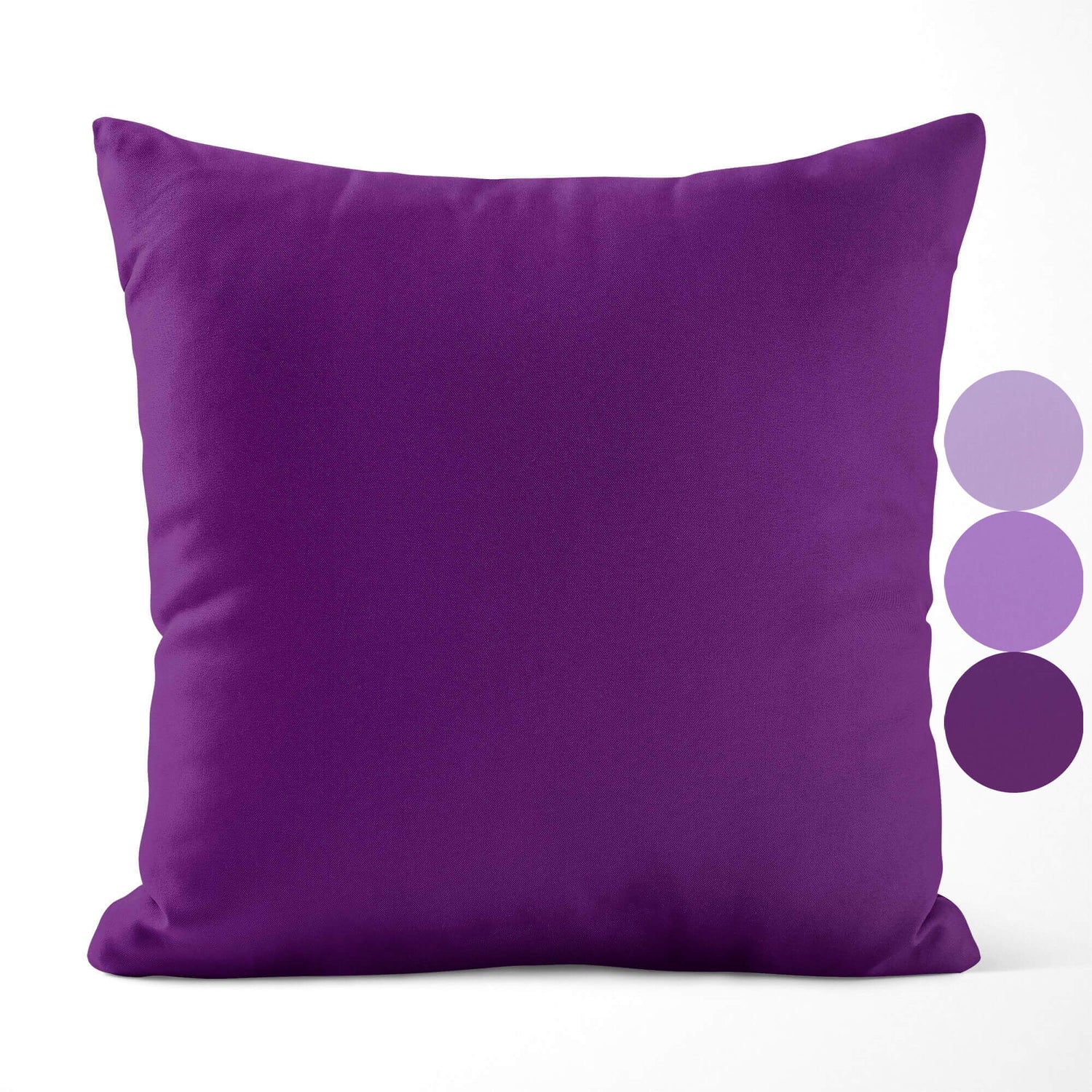Lilac, Sugar Plum, and Iris Throw Pillow Covers and Euro Shams
