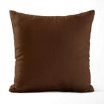 Neutral Brown Cotton Pillow Covers and Euro Shams – Custom Size Options