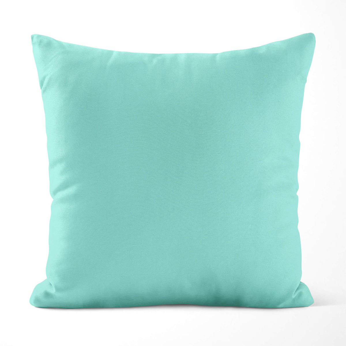 Teal & Aqua Cotton Pillow Covers and Euros Shams – Coastal Custom Sizes