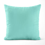 Teal & Aqua Cotton Pillow Covers and Euros Shams – Coastal Custom Sizes