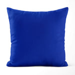 Cobalt & Bluebell Cotton Pillow Covers and Euros Shams– Custom Sizes