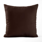 Neutral Brown Cotton Pillow Covers and Euro Shams – Custom Size Options