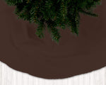Dark Brown Christmas Tree Skirts – Cream to Mocha Holiday Tones