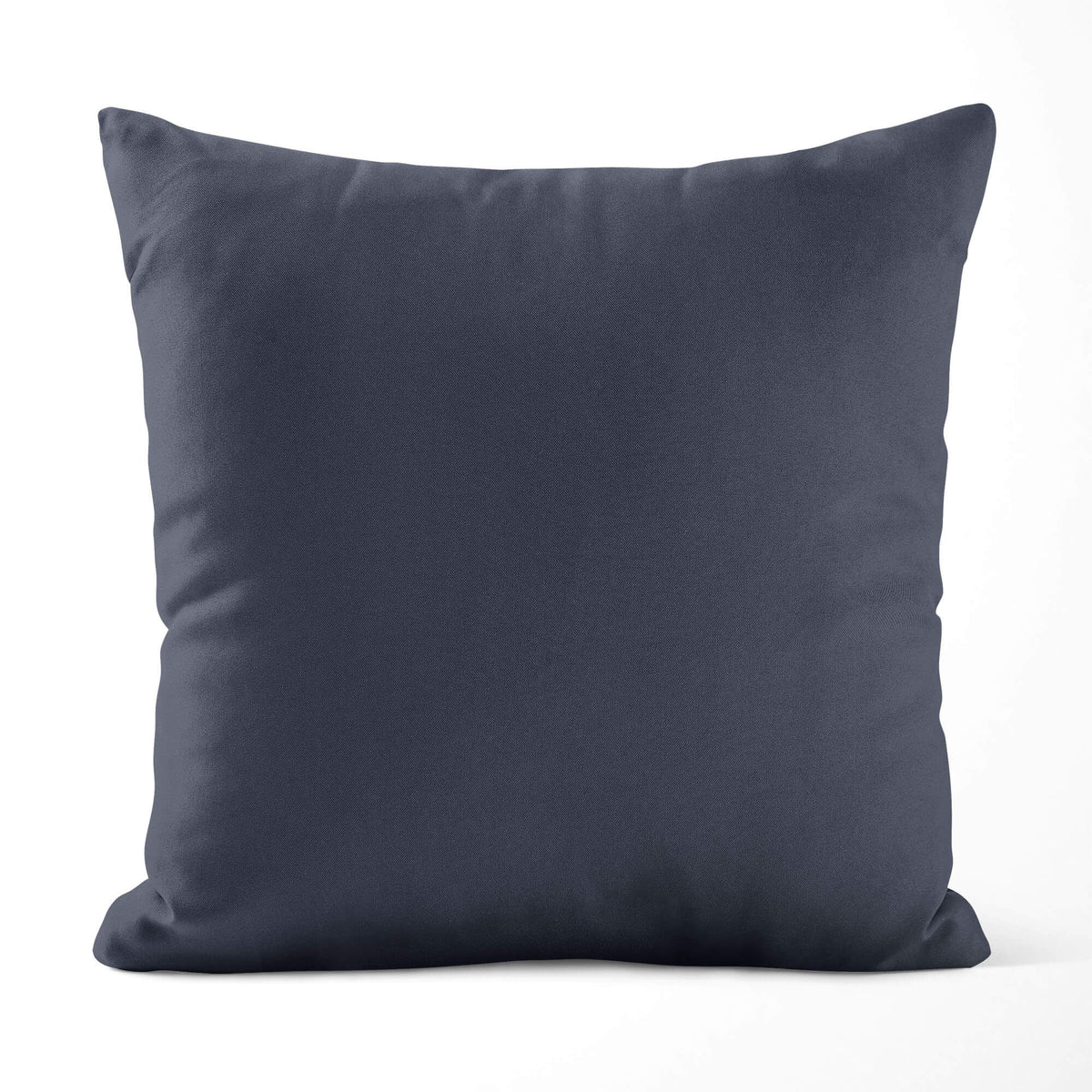Modern Gray & Black Pillow Covers and Euro Shams – Minimalist Cotton