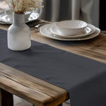 Gray & Black Table Runners and Placemats – Modern Neutral Elegance