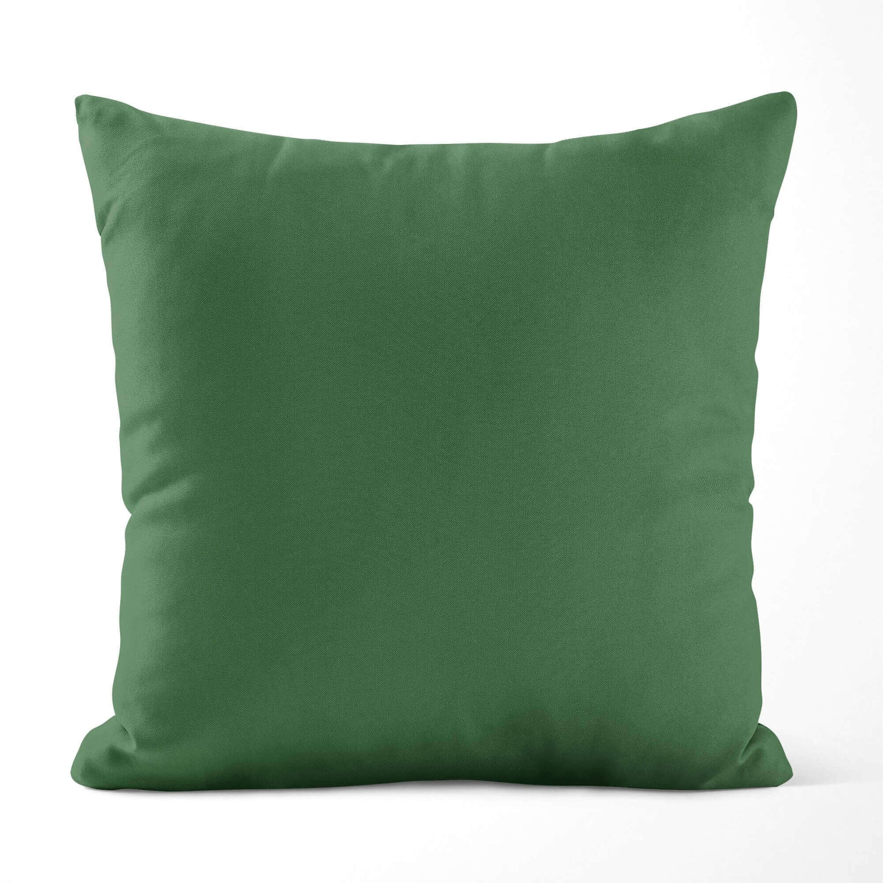 Botanical Green Pillow Covers and Euro Shams – Cotton & Custom Sizes