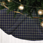 Black & Tan Plaid Christmas Tree Skirts – Primitive Farmhouse Style