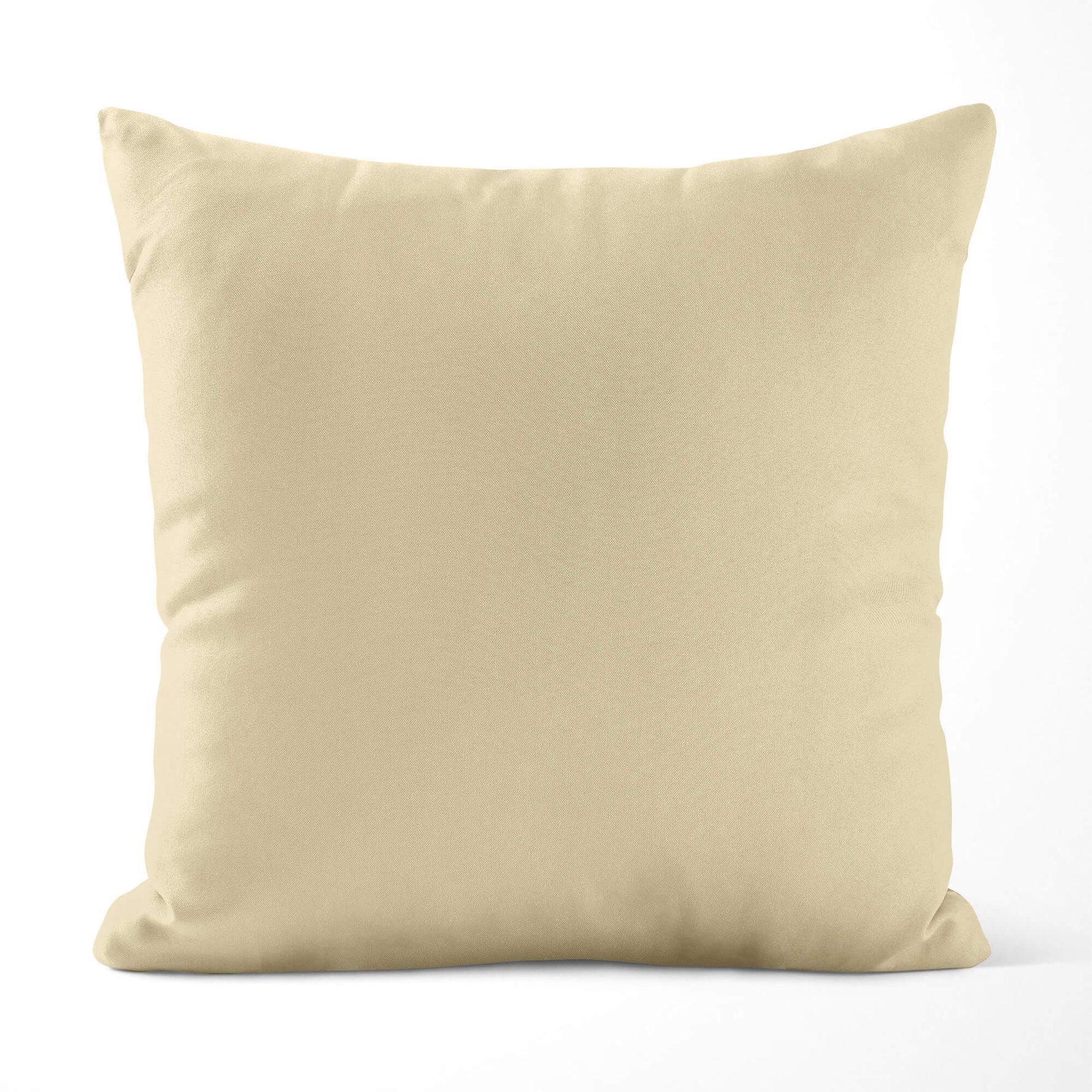 Neutral Brown Cotton Pillow Covers and Euro Shams – Custom Size Options