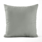 Modern Gray & Black Pillow Covers and Euro Shams – Minimalist Cotton