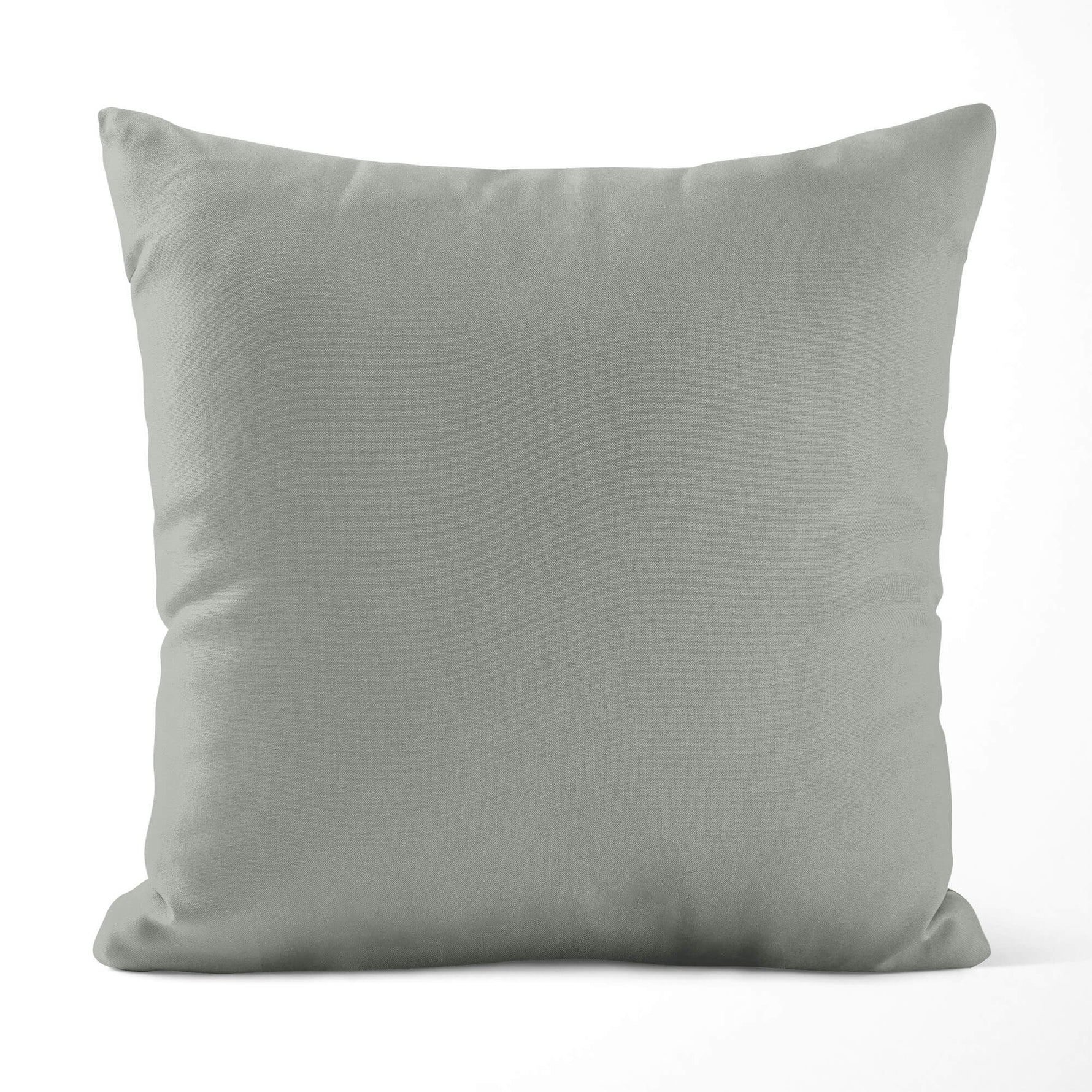 Modern Gray & Black Pillow Covers and Euro Shams – Minimalist Cotton