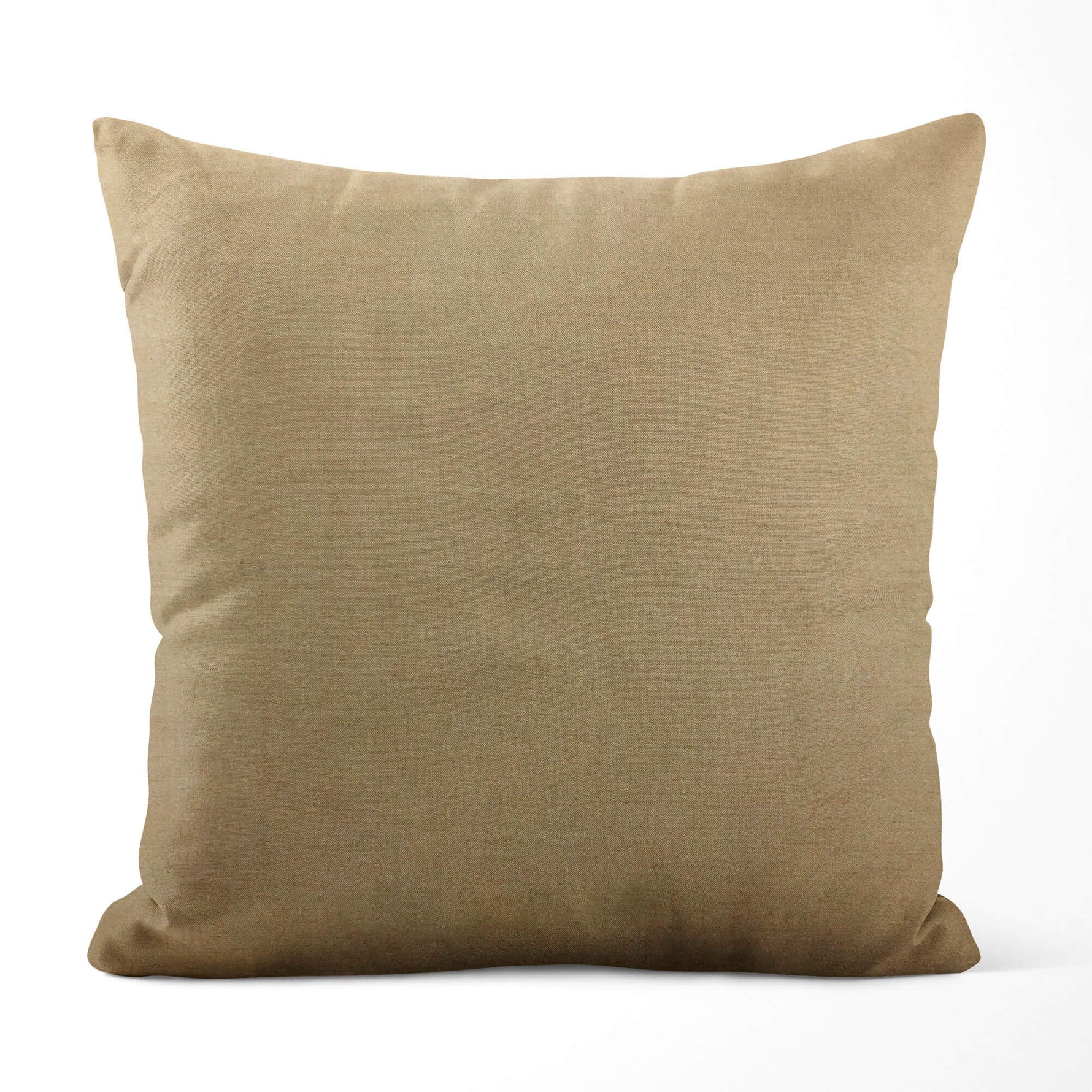 Brown & Tan Plaid Pillow Covers and Euro Shams – Rustic Farmhouse Style