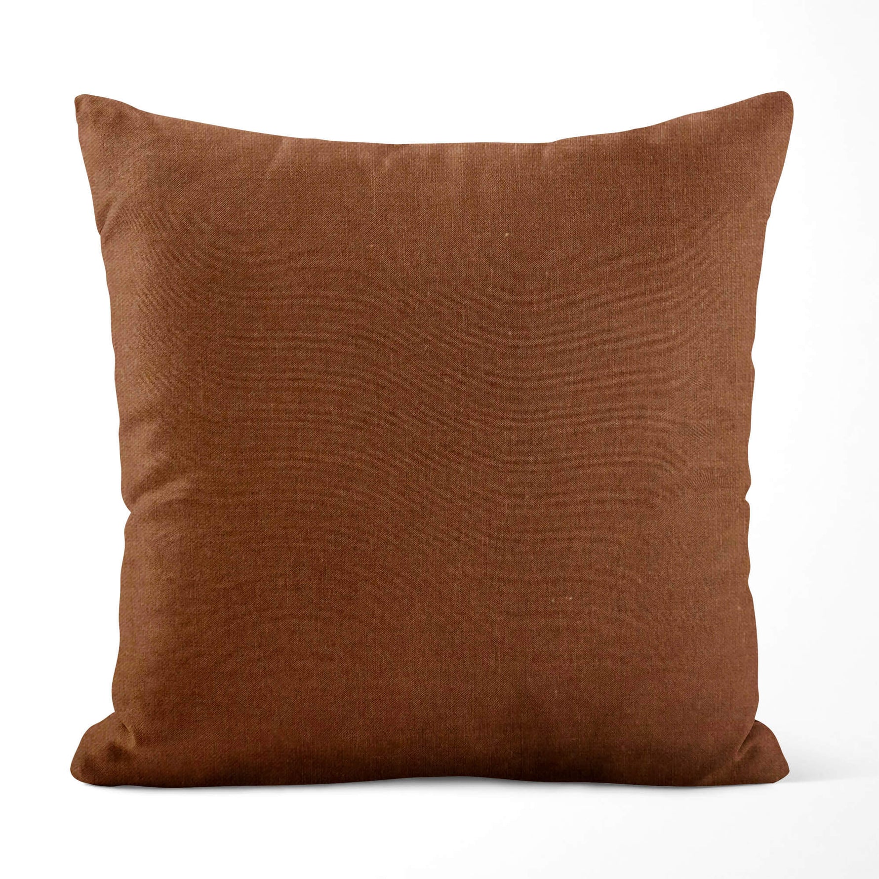 Brown & Tan Plaid Pillow Covers and Euro Shams – Rustic Farmhouse Style