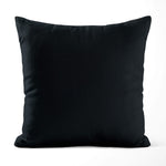Modern Gray & Black Pillow Covers and Euro Shams – Minimalist Cotton