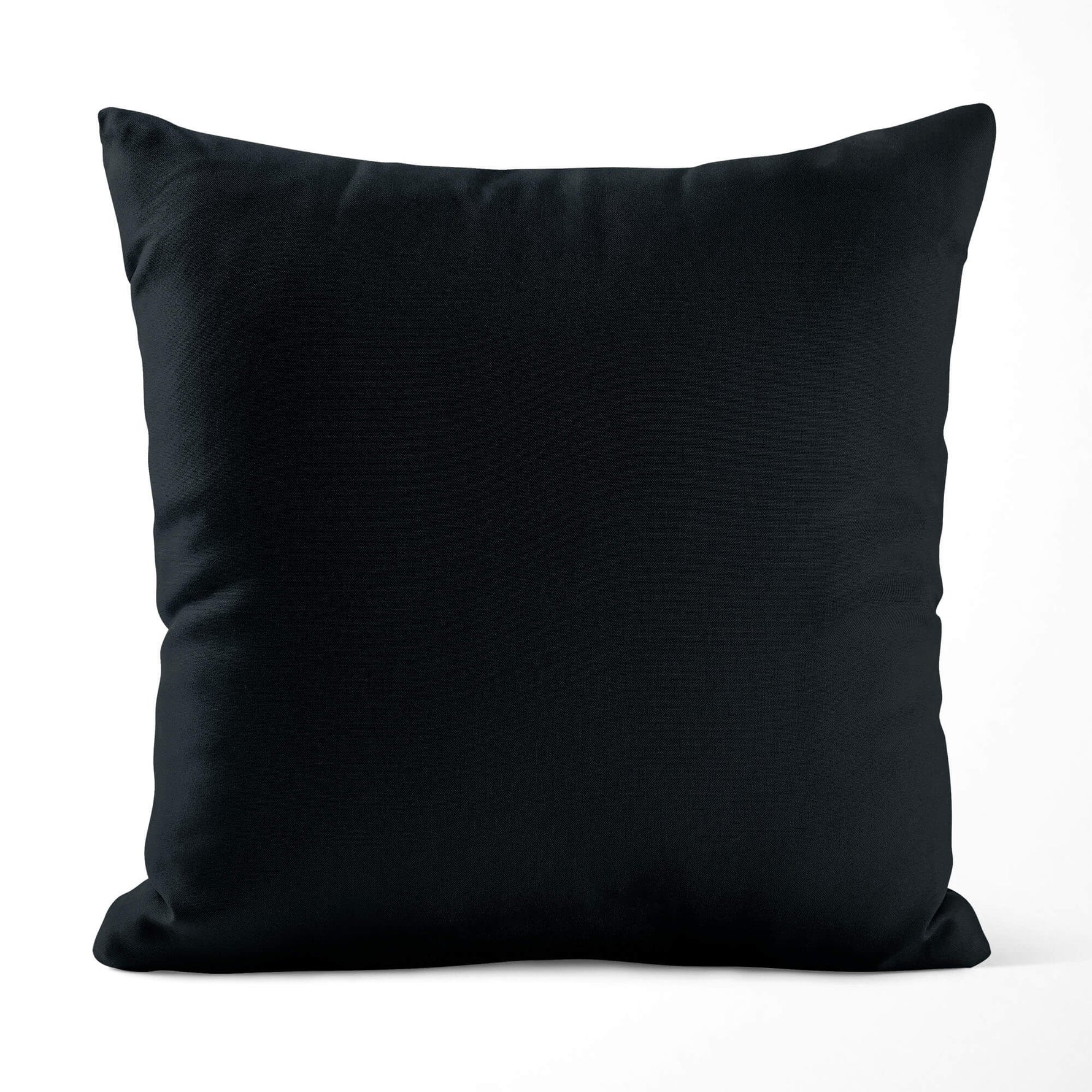 Modern Gray & Black Pillow Covers and Euro Shams – Minimalist Cotton