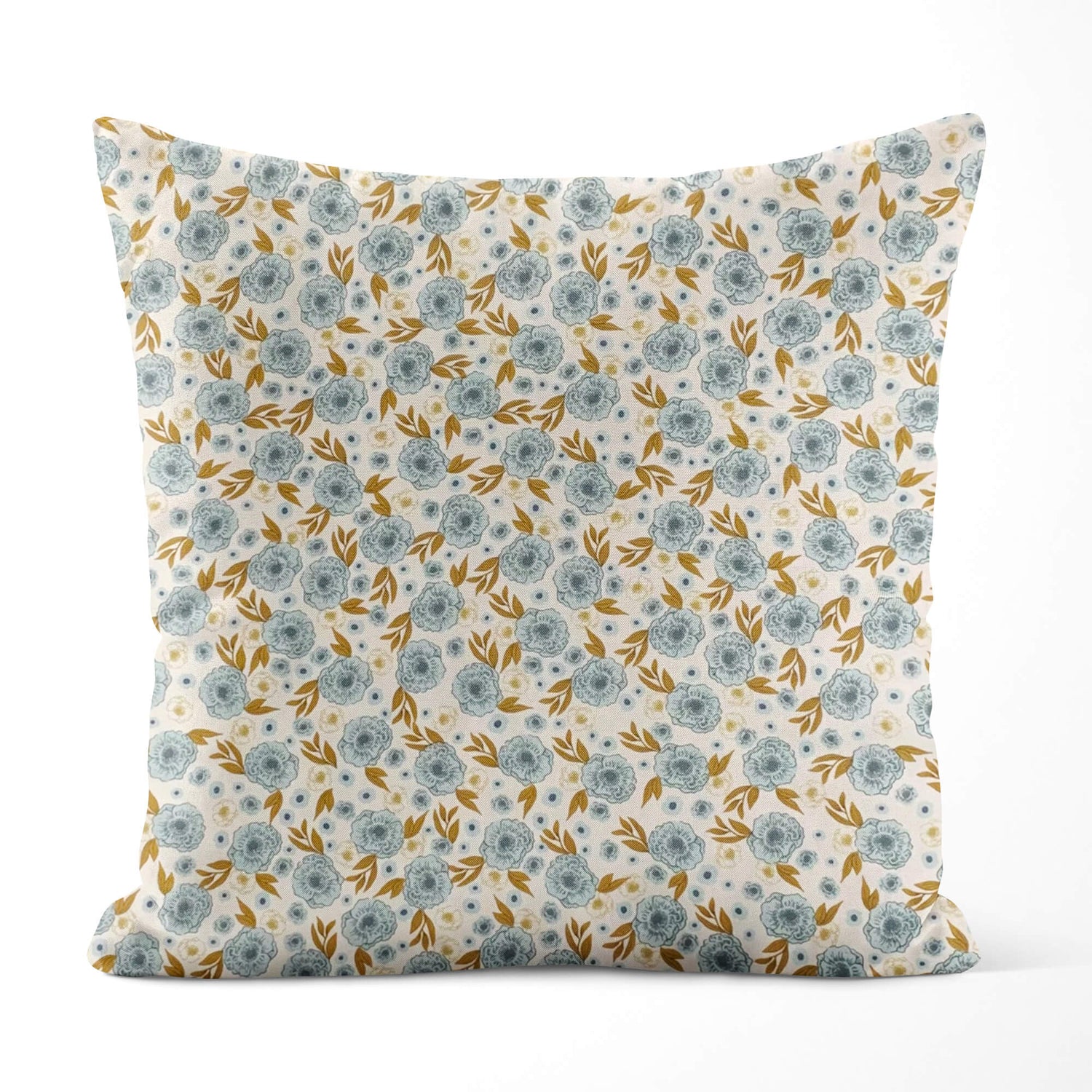 La st Blossom Floral Pillow Covers and Euro Shams natural cream