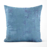 Abstract Blue Pillow Covers and Euro Shams – Denim & Nocturne Grunge