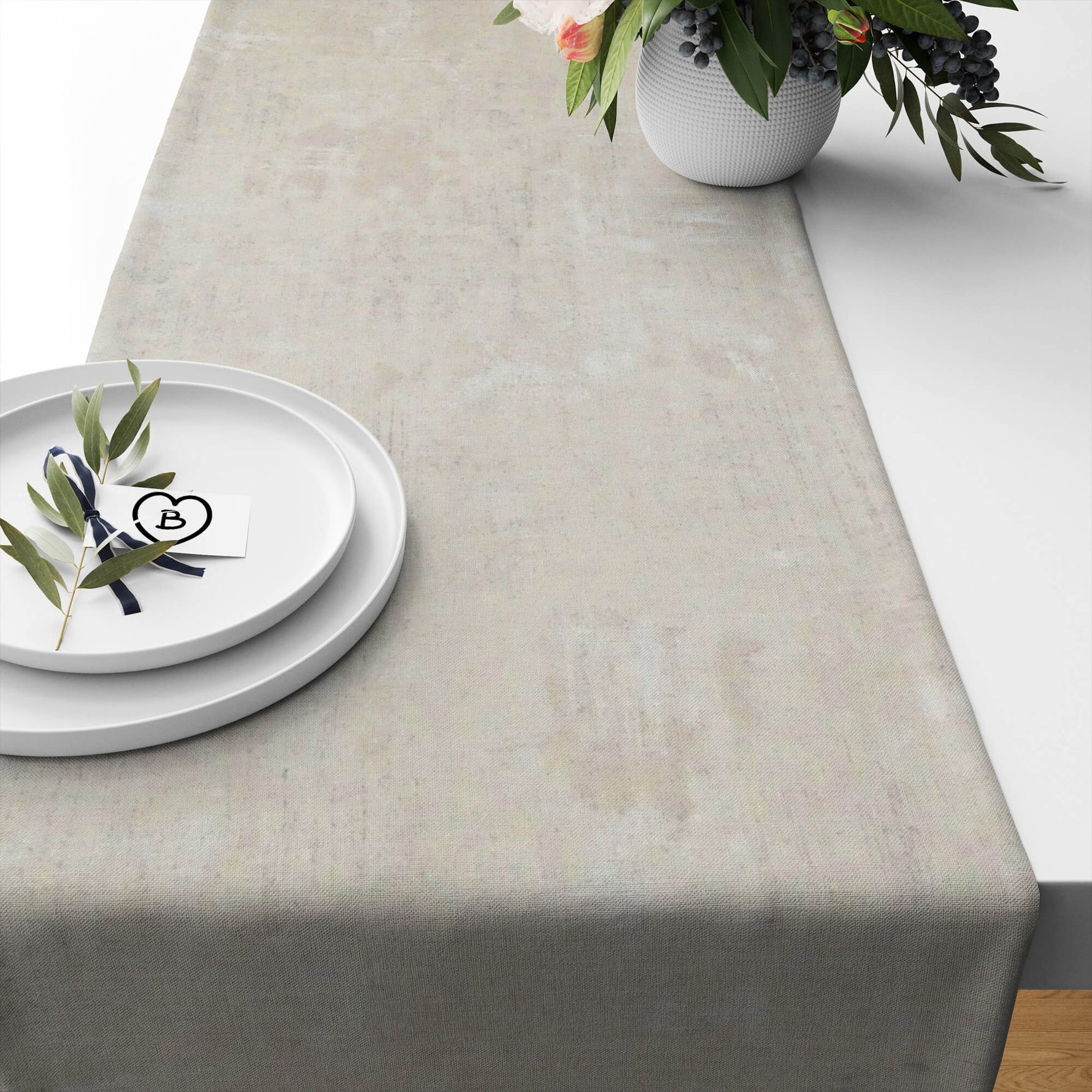 Abstract Grunge Fall Table Runners – Modern Artistic Flair