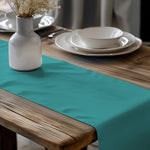 Aqua & Teal Table Runners and Placemats – Lagoon, Scuba & Caribbean
