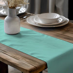 Aqua & Teal Table Runners and Placemats – Lagoon, Scuba & Caribbean