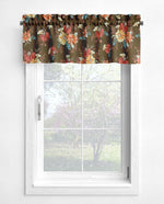 Autumn Floral Valances and Tier Curtains – Seasonal Window Treatments