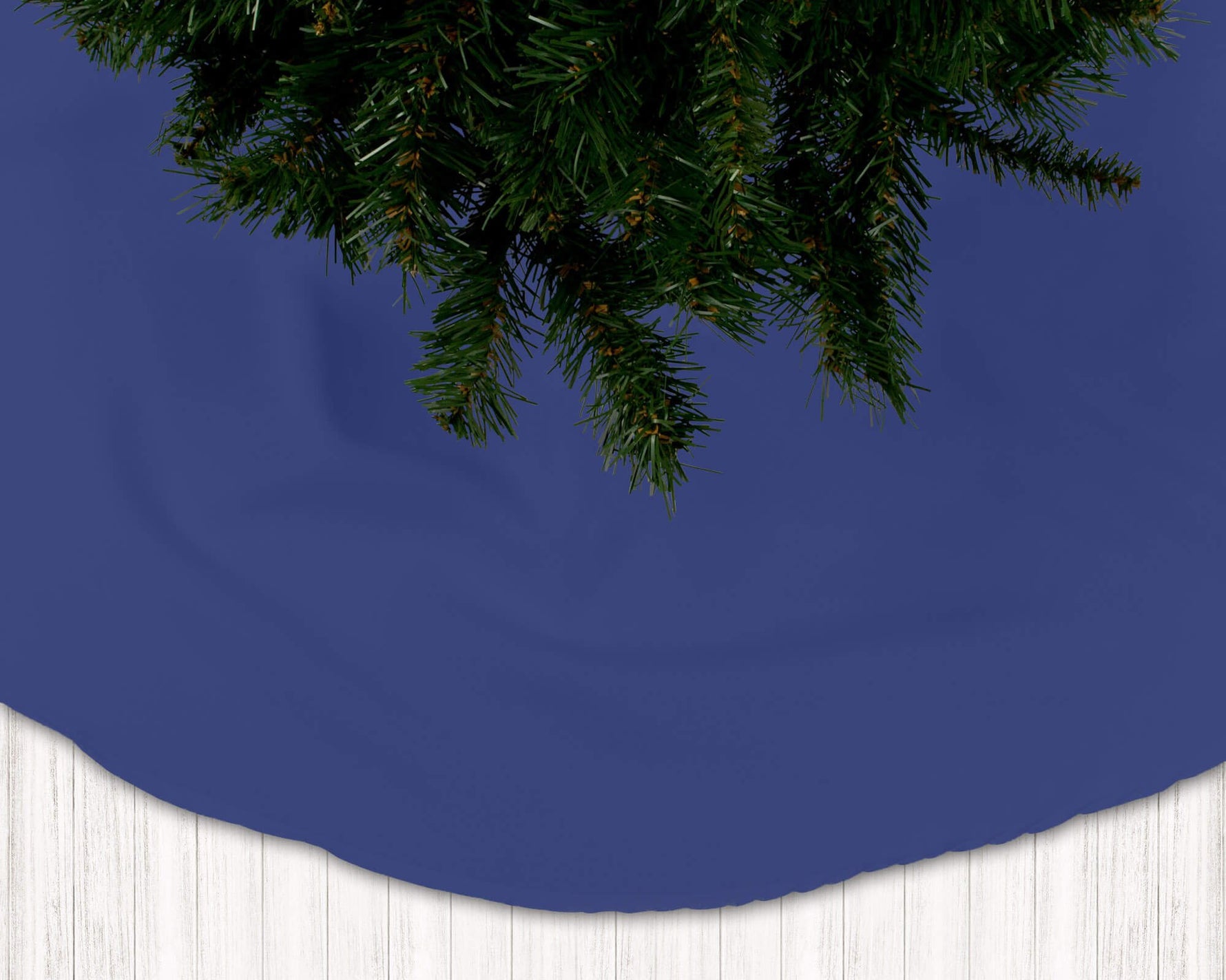 Blue Christmas Tree Skirts – Periwinkle & Night Sky