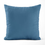 Blue Cotton Pillow Covers And Euros Shams – Custom Sizes & Coastal Shades