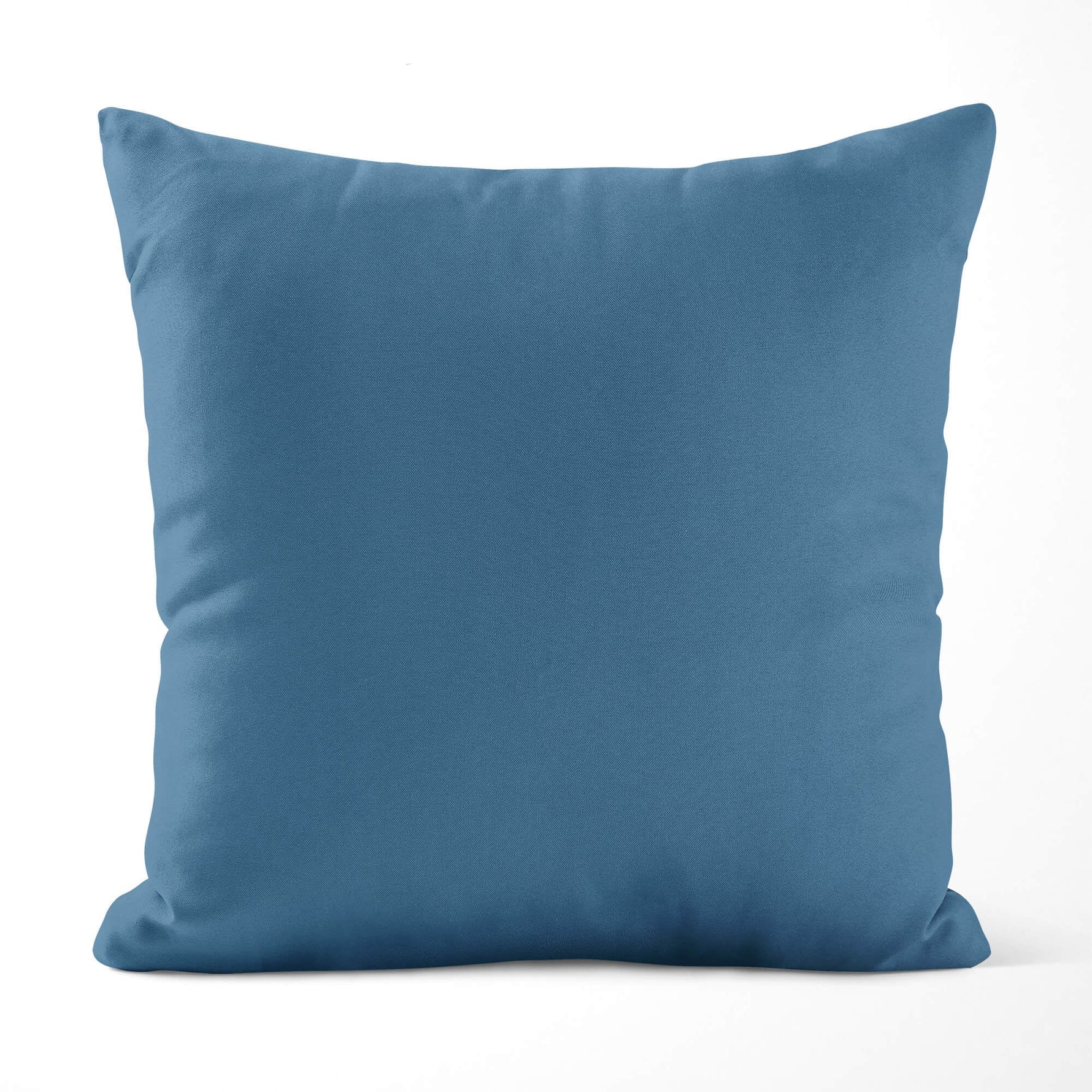 Blue Cotton Pillow Covers And Euros Shams – Custom Sizes & Coastal Shades